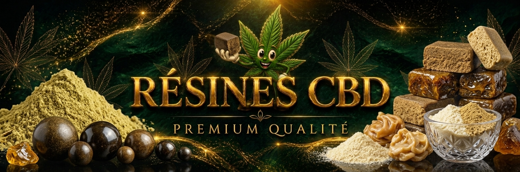 Résine de CBD
